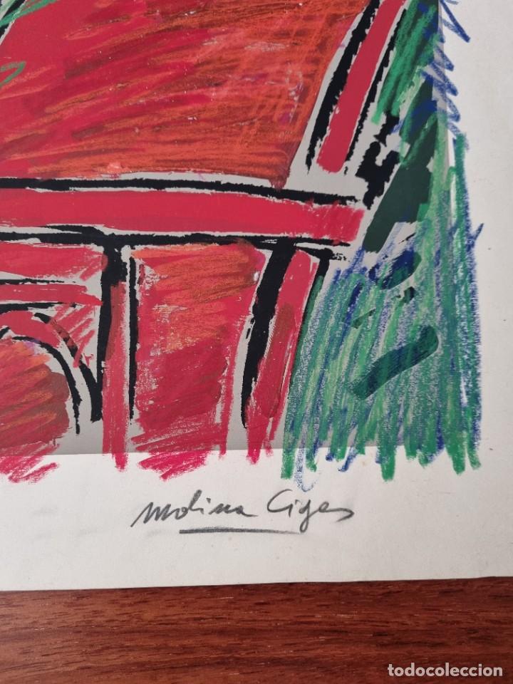 Otros objetos de arte: MOLINA CIGES Tecnica Mixta - Foto 2