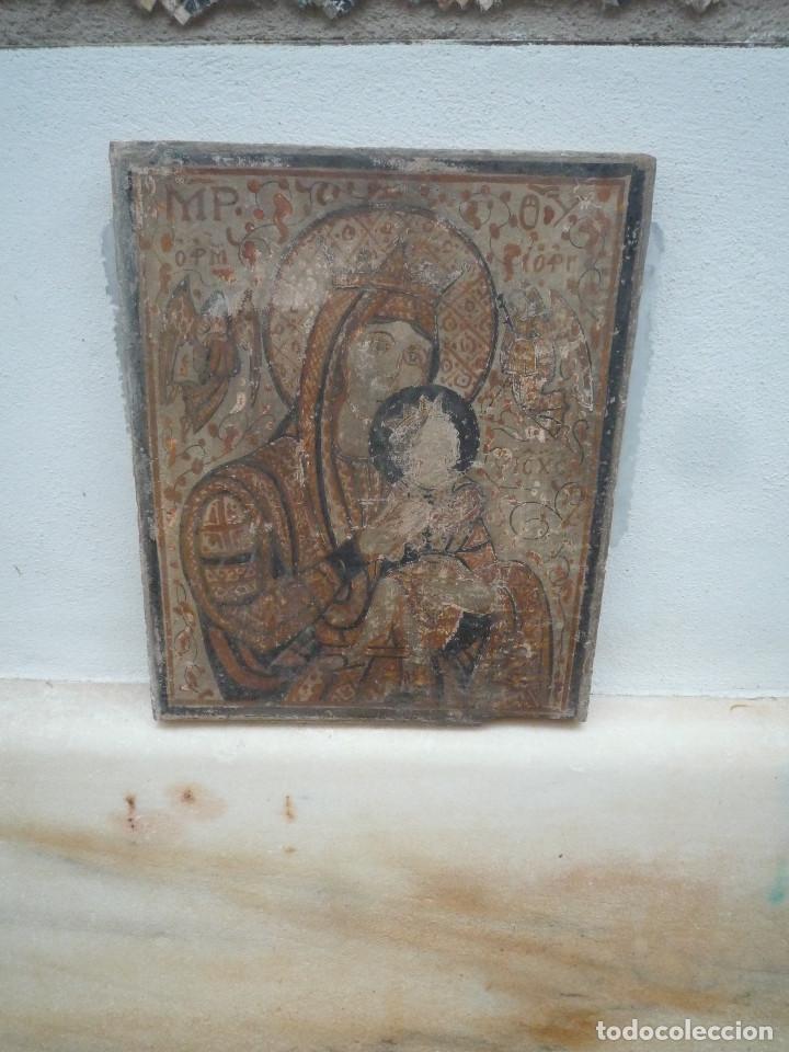 Otros objetos de arte: Socarrat creo que antiguo. Ignoro la &eacute;poca - Foto 4