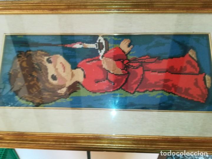 Otros objetos de arte: BORDADO INFANTIL / 32X62 / AZ506 / CON MARCO - Foto 2