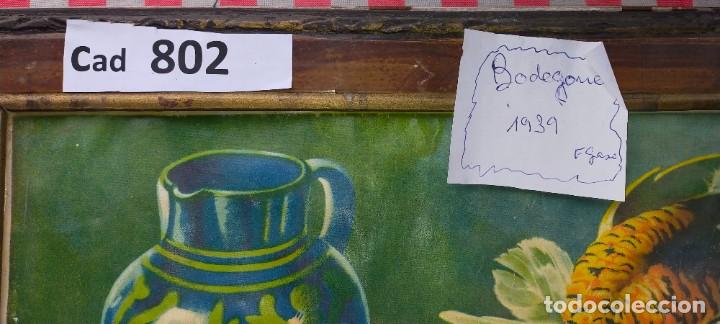 Otros objetos de arte: LAMINA BODEGON / 40X69 / CAD802 / CON MARCO - Foto 2