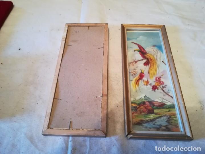 Otros objetos de arte: 2 CUADRITOS LAMINAS / 26X10 CM / CAL207 / CON MARCO - Foto 4