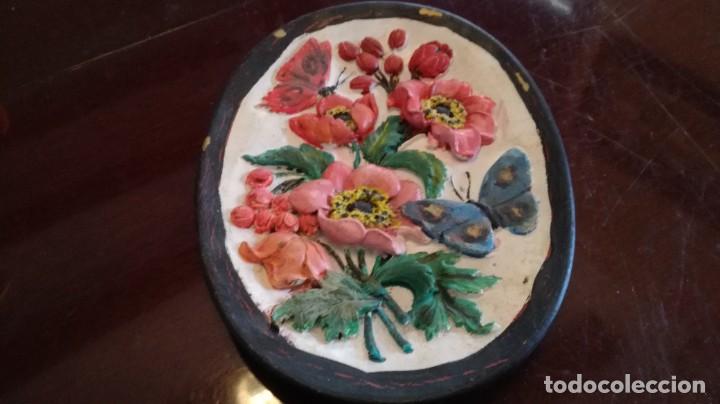 Otros objetos de arte: ESCAYOLA, FLORES / 23 CM / CAL301 / SIN MARCO - Foto 1
