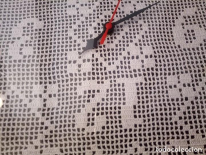 Otros objetos de arte: RELOJ, GANCHILLO, / 46X46 CM / SC / CON MARCO - Foto 3