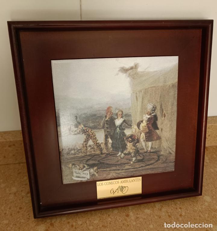 Otros objetos de arte: MOSAICO/AZULEJO ENMARCADO DE GOYA - Foto 1