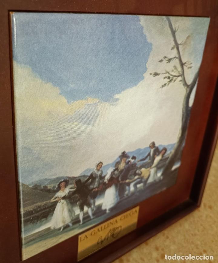 Otros objetos de arte: MOSAICO/AZULEJO ENMARCADO DE GOYA - Foto 2