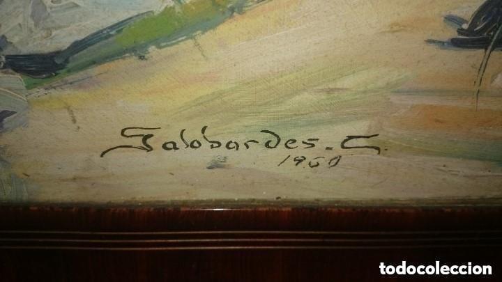Otros objetos de arte: cuadro, galobardes, 1970 - Foto 2