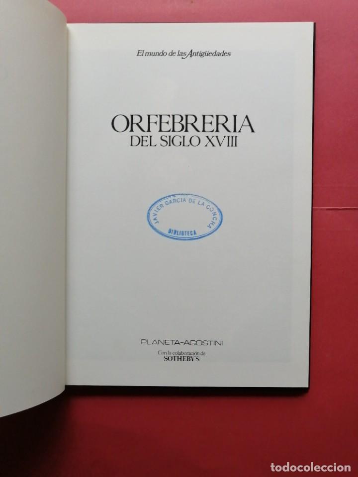 Otros objetos de arte: Orfebrer&iacute;a del siglo XVIII - Foto 2
