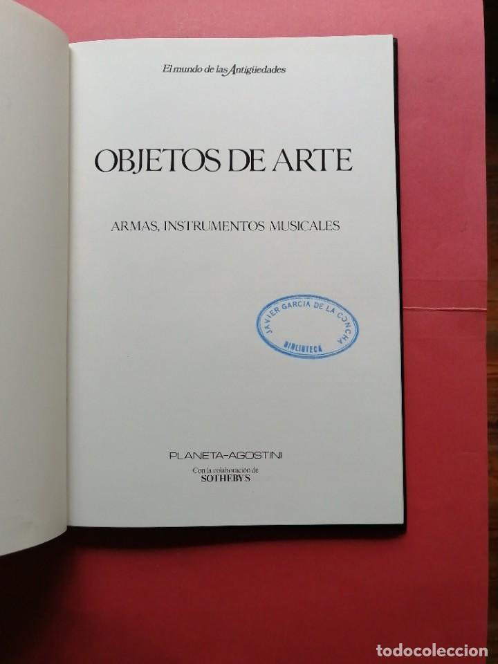 Otros objetos de arte: Objetos de arte. Armas, instrumentos musicales - Foto 2