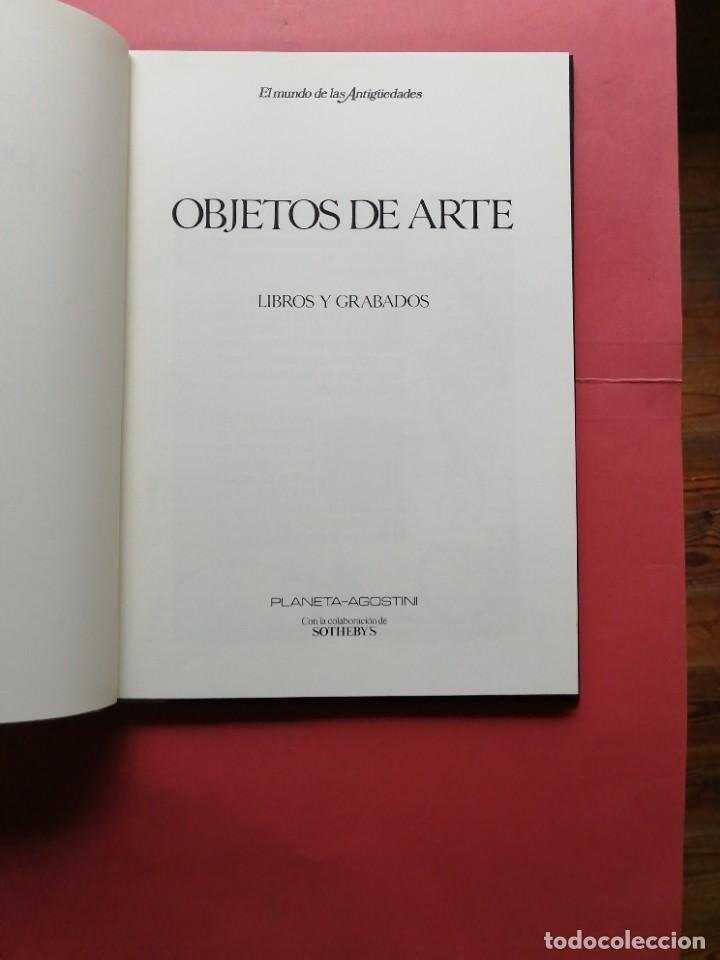 Otros objetos de arte: Objetos de arte. Libros y grabados - Foto 2