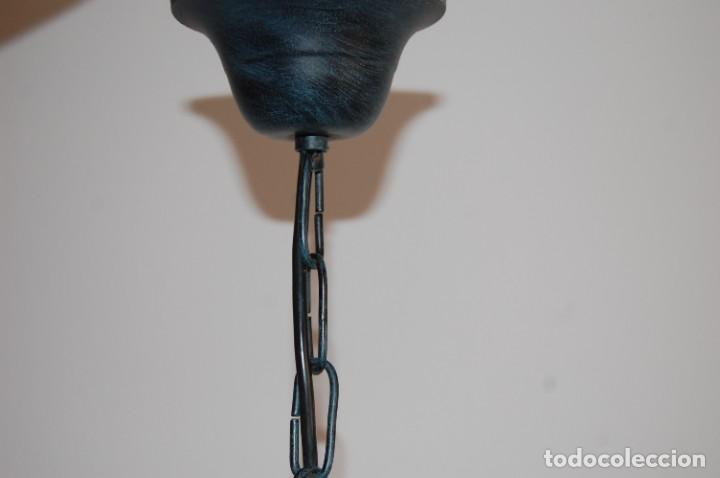 Otros objetos de arte: LAMPARA DE FORJA NUEVA. - Foto 5