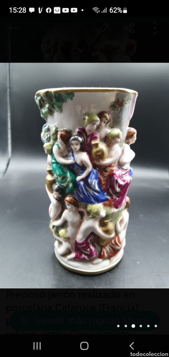 Otros objetos de arte: Jarr&oacute;n porcelana Calaryce - Foto 3