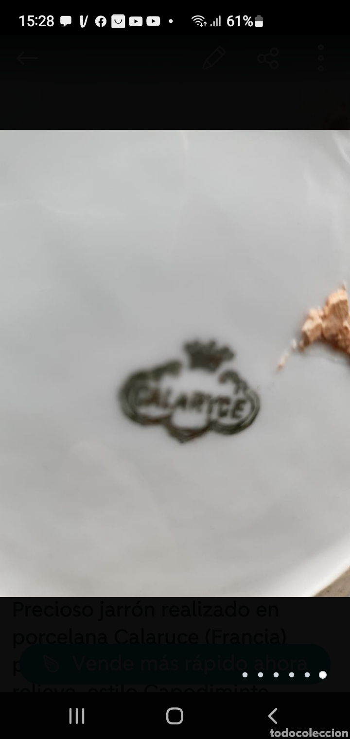 Otros objetos de arte: Jarr&oacute;n porcelana Calaryce - Foto 6