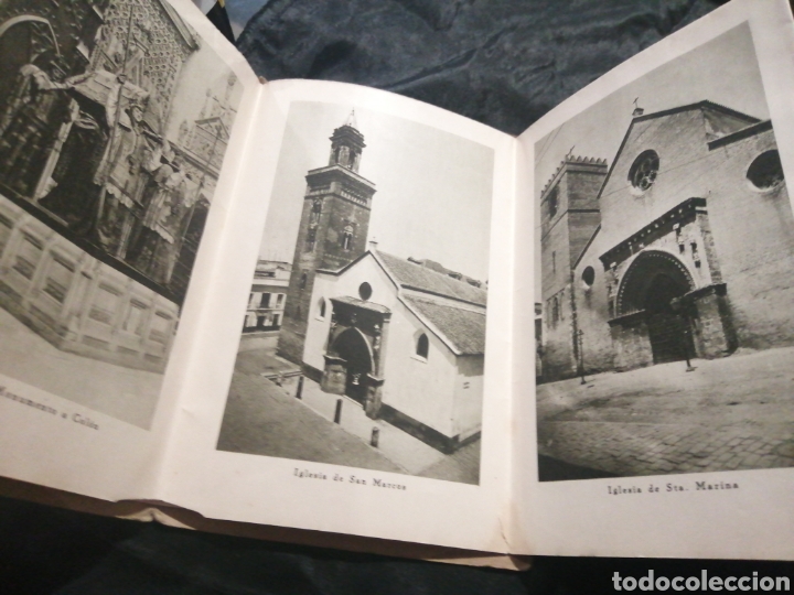 Otros objetos de arte: SEVILLA, ANTIGUO &Aacute;LBUM ARTISTICO PRINCIPALES EDIFICIOS Y MONUMENTOS. - Foto 3