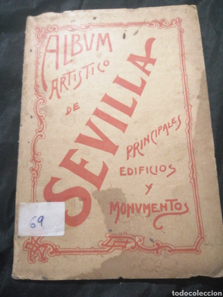 Otros objetos de arte: SEVILLA, ANTIGUO &Aacute;LBUM ARTISTICO PRINCIPALES EDIFICIOS Y MONUMENTOS. - Foto 1