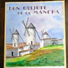 Otros Objetos de Arte: DON QUIJOTE DE LA MANCHA. ARTE FINAL FIRMADO 1991. PARA PUBLICACION . ENVIO CERTIFICADO INCLUIDO,. Lote 342901408
