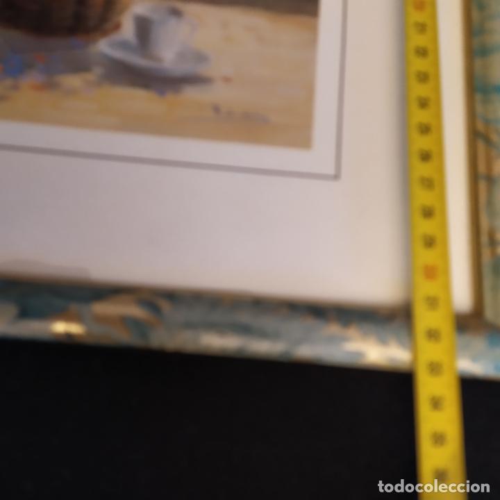 Otros objetos de arte: CUADRO CON BODEGON. ES UNA REPRODUCCION - Foto 4