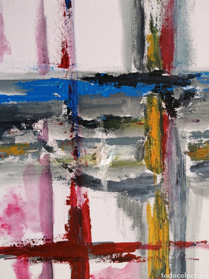 Otros objetos de arte: ACR&Iacute;LICO OBRA ARTE ABSTRACTA - Foto 2