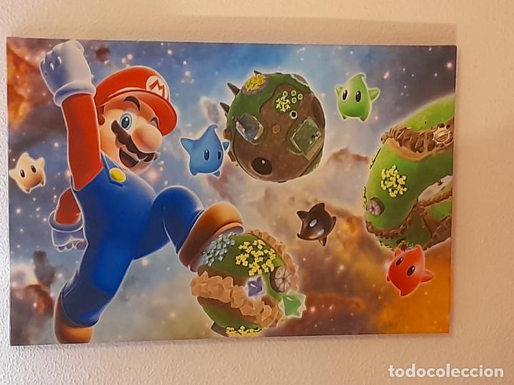 Otros objetos de arte: Cuadro Mario Bross sobre lienzo - Foto 2