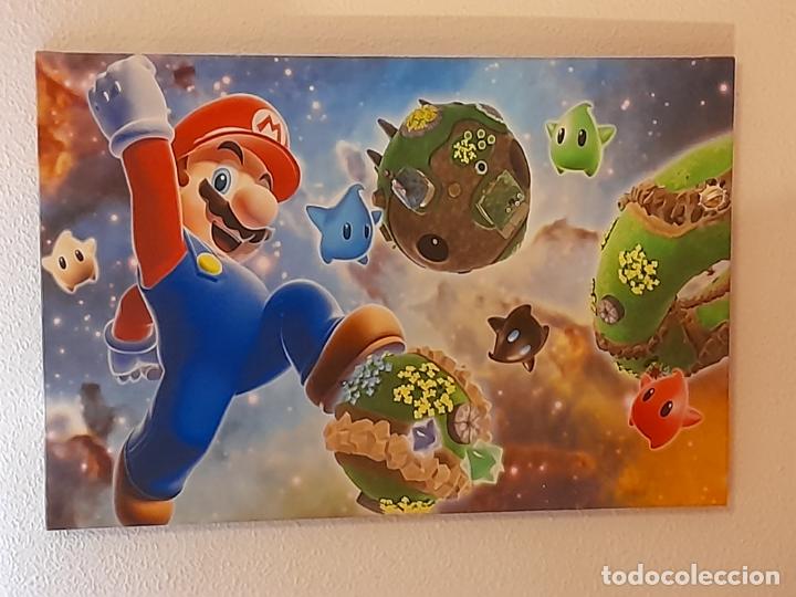 Otros objetos de arte: Cuadro Mario Bross sobre lienzo - Foto 1