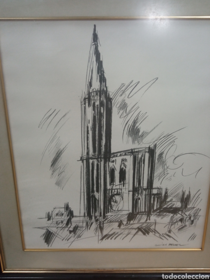 Otros objetos de arte: Lote 5 pinturas Michel Bellec - Foto 12