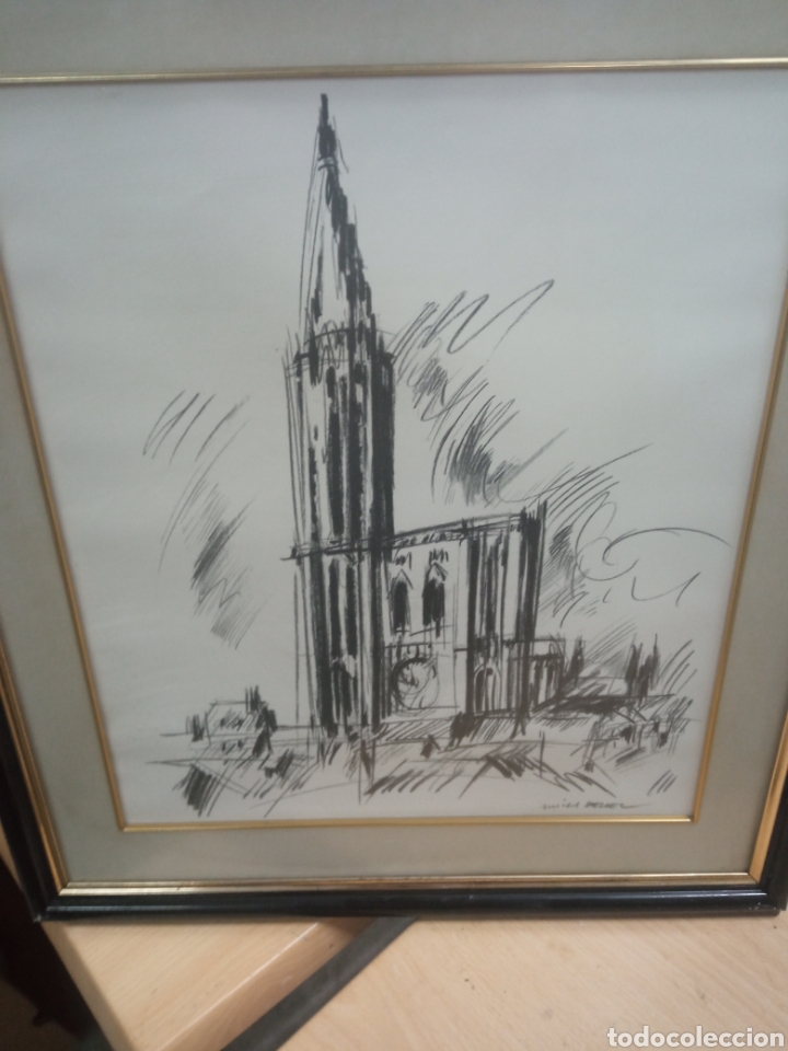 Otros objetos de arte: Lote 5 pinturas Michel Bellec - Foto 14