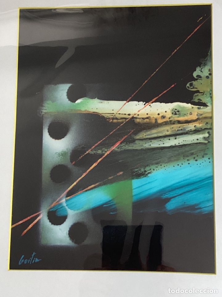 Otros objetos de arte: ABTRACTO ORIGINAL FIRMADO - Foto 2