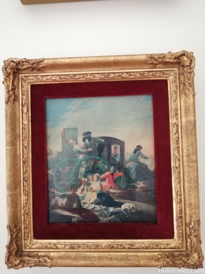 Otros objetos de arte: 2 miniaturas de Velasquez. - Foto 1