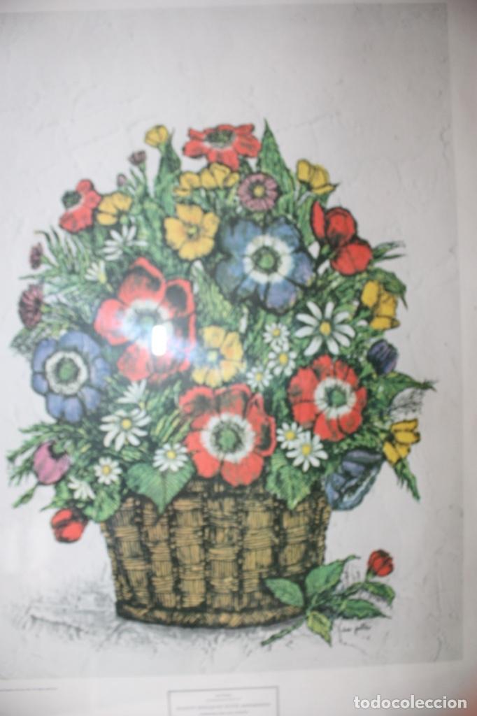 Otros objetos de arte: BASKET BOUQUET WITH ANEMONES - Foto 1