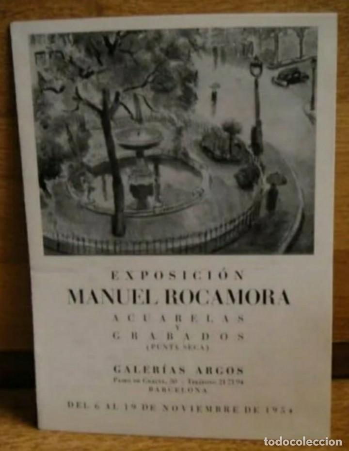 Otros objetos de arte: Obra de Manuel Rocamora Vidal Salas 1954. - Foto 4