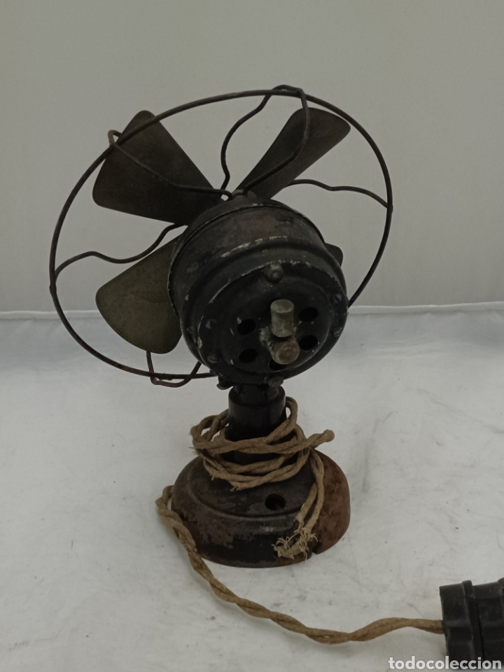 Otros objetos de arte: Ventilador de principios de siglo - Foto 3