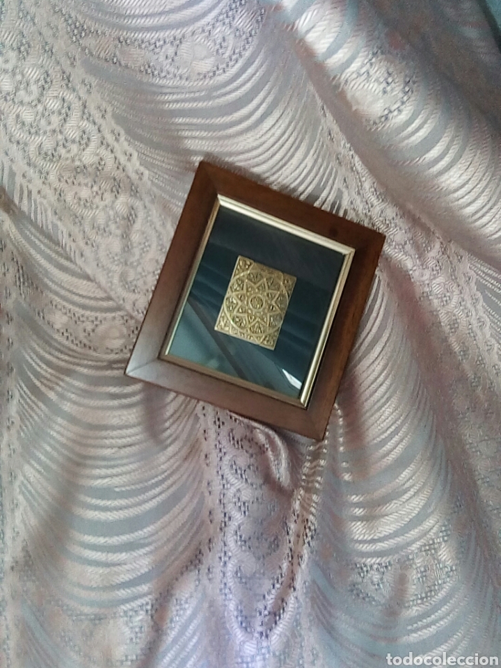 Otros objetos de arte: Cuadro damasquinado en oro - Foto 2