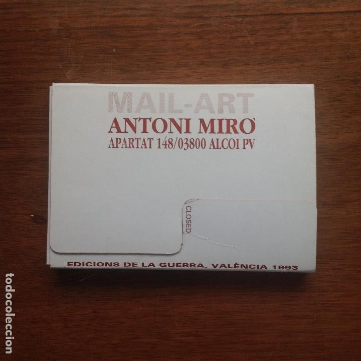 Otros objetos de arte: Antoni Mir&oacute; - caja con postales - Foto 2