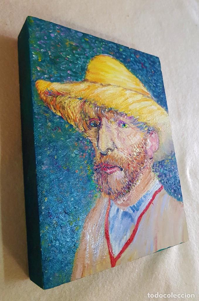 Otros objetos de arte: - CUADRO DE MADERA PINTADO - Foto 3