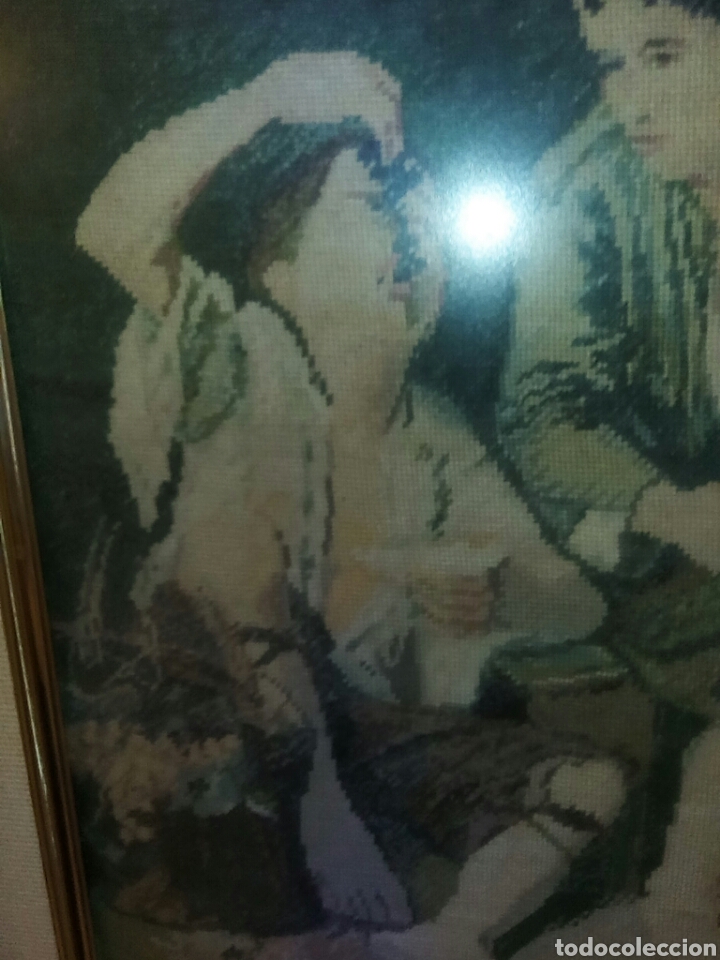 Otros objetos de arte: Cuadro Goya en petit point - Foto 3