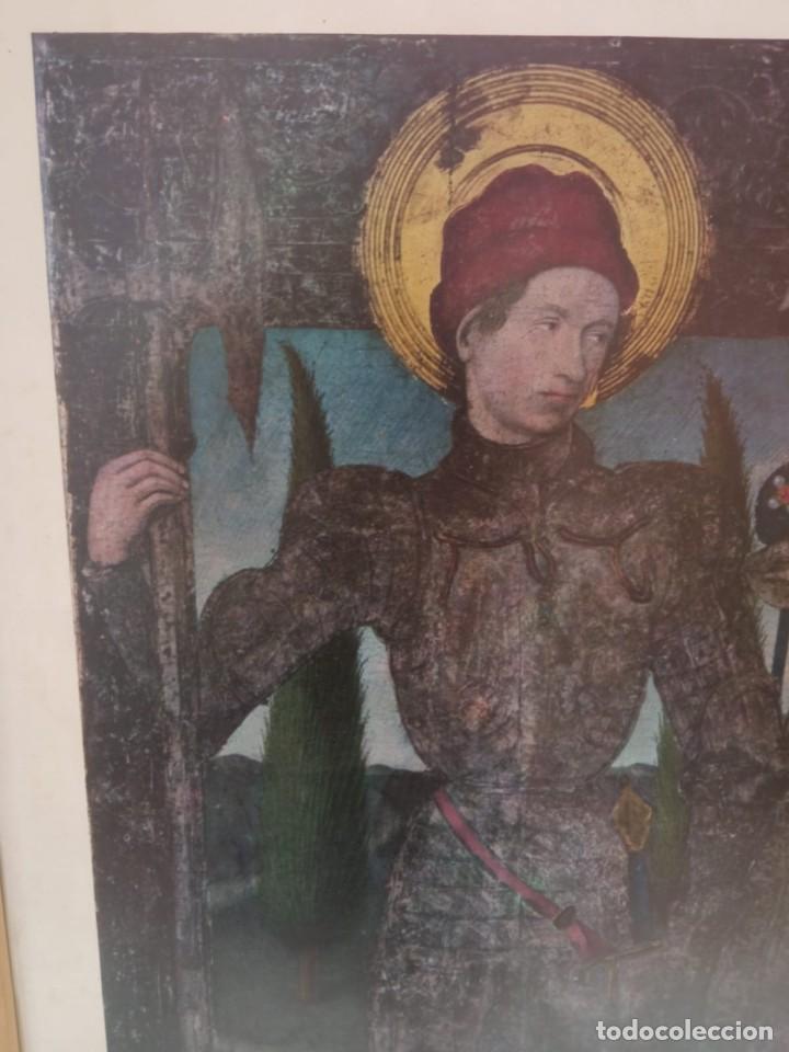 Otros objetos de arte: SANT JORDI I LA PRINCESA ENMARCADO - Foto 3