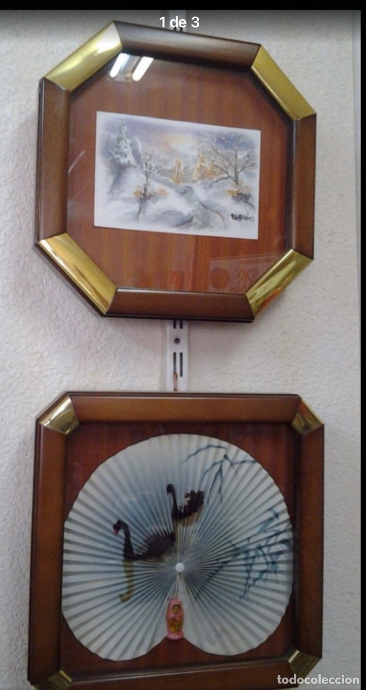 Otros objetos de arte: 2 CUADROS 2D. (2x20&euro;) - Foto 2