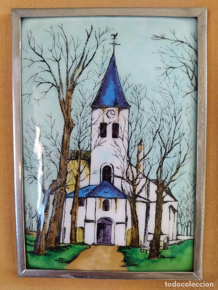 Otros objetos de arte: Esmalte Maurice Utrillo - Foto 2