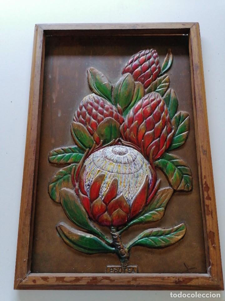 Otros objetos de arte: Cuadro protea. En relieve - Foto 1