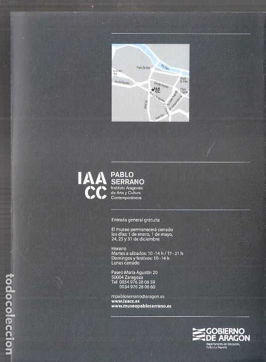 Otros objetos de arte: IAACC Pablo Serrano. Triptico informativo. 19 x 14 cm. - Foto 2
