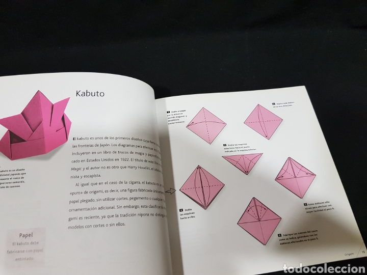 Otros objetos de arte: Kit Origami David Mitchell Libro + 80 pliegos para practicar - Foto 18