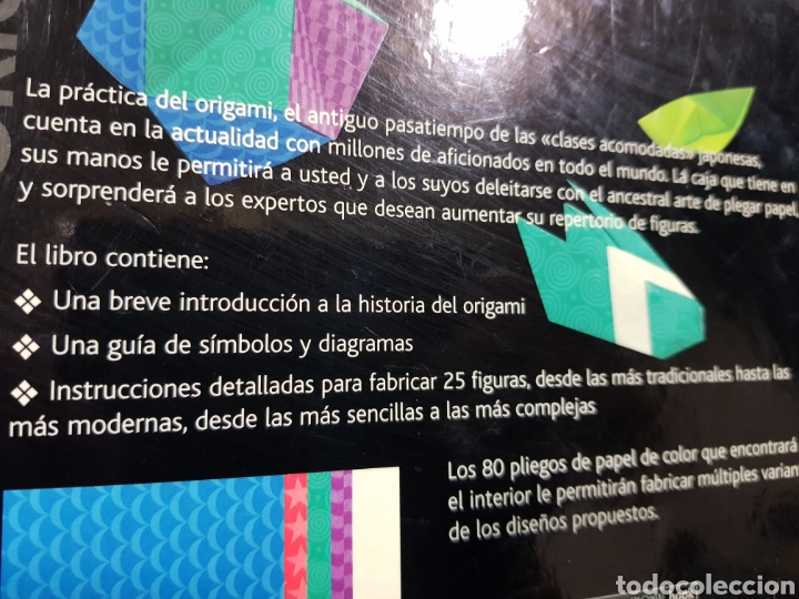 Otros objetos de arte: Kit Origami David Mitchell Libro + 80 pliegos para practicar - Foto 37