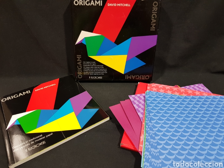 Otros objetos de arte: Kit Origami David Mitchell Libro + 80 pliegos para practicar - Foto 1
