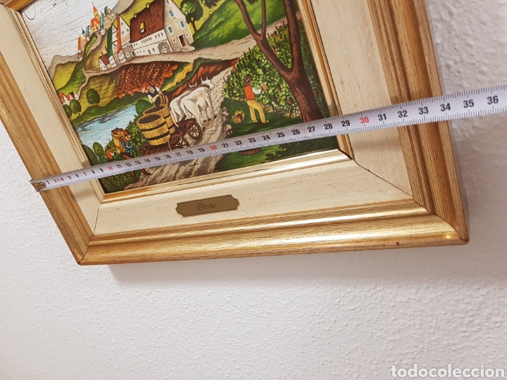Otros objetos de arte: Cuadro 40 a&ntilde;os de antig&uuml;edad - Foto 3