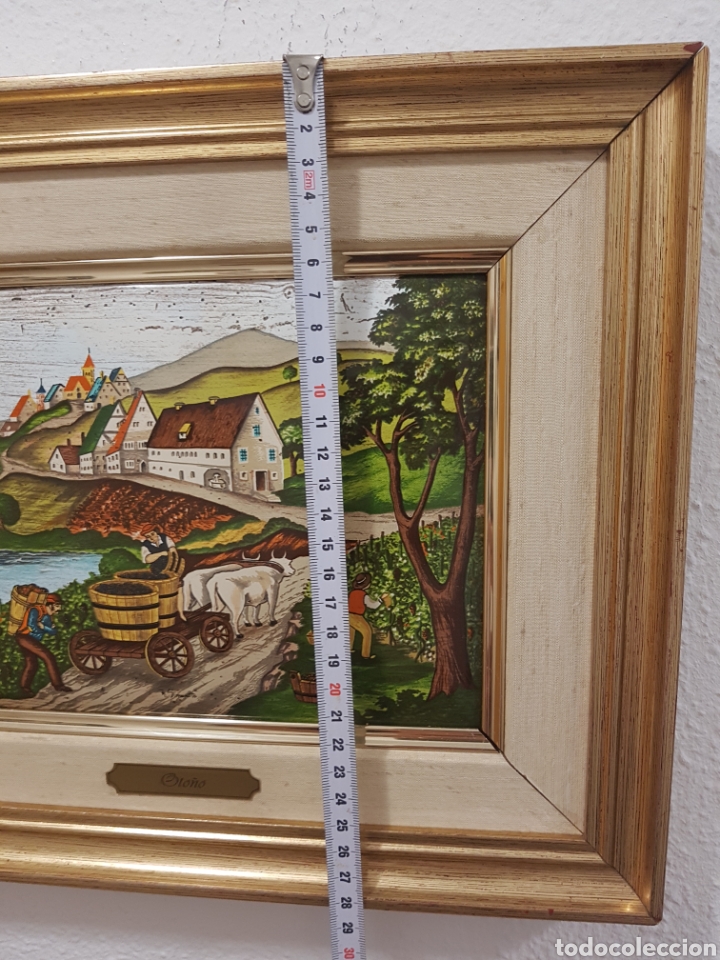 Otros objetos de arte: Cuadro 40 a&ntilde;os de antig&uuml;edad - Foto 4