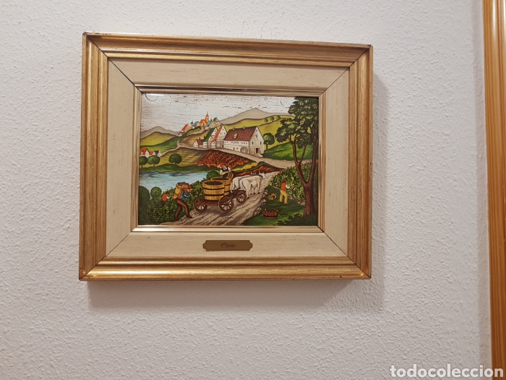 Otros objetos de arte: Cuadro 40 a&ntilde;os de antig&uuml;edad - Foto 1