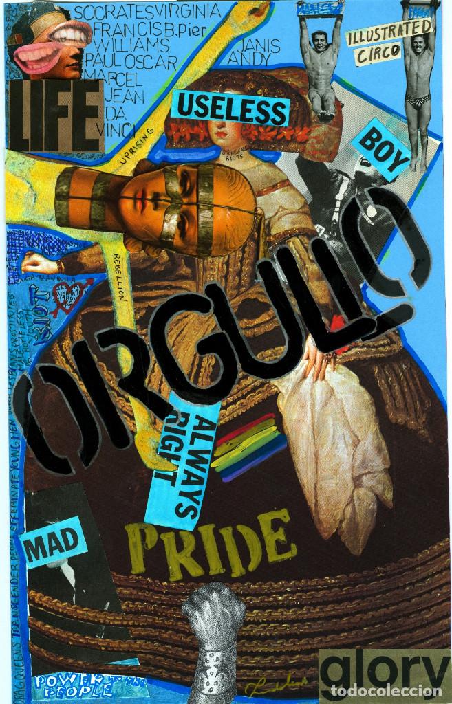 Otros objetos de arte: Collage Orgullo, de Indalecio. Serie 7 pecados capitales - Foto 1