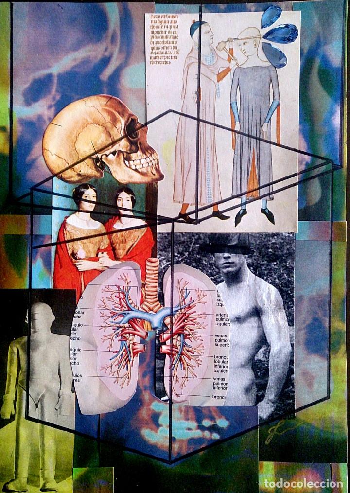Otros objetos de arte: Collage Invierno 2017 de Indalecio 15x21cm. - Foto 1