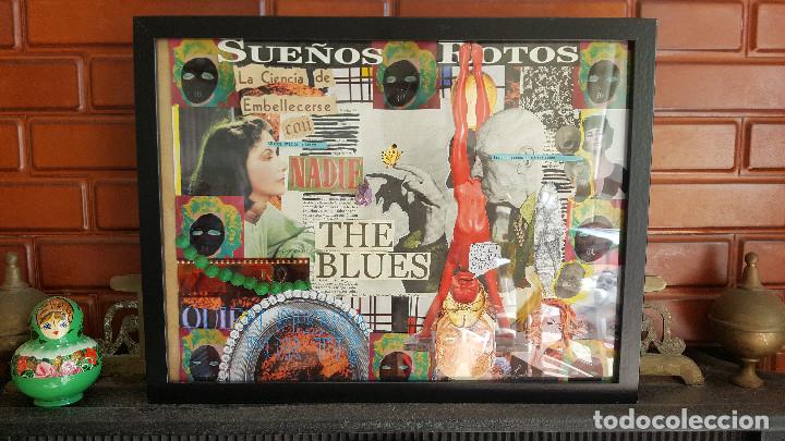 Otros objetos de arte: Collage Sue&ntilde;os rotos, de Indalecio - Foto 2