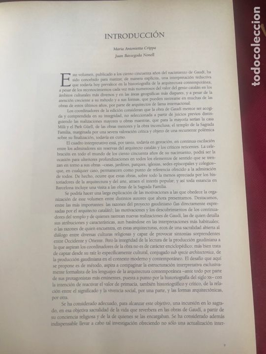 Otros objetos de arte: GAUDI. ESPACIOS SAGRADOS (ED. BILING&Uuml;E)-A&Ntilde;O 2002 - Foto 4