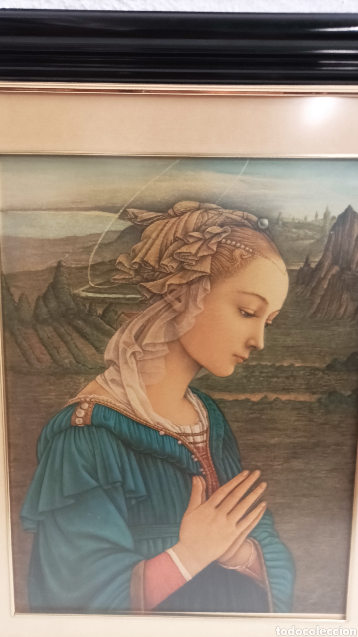 Otros objetos de arte: Cuadro imagen Virgen - Foto 3